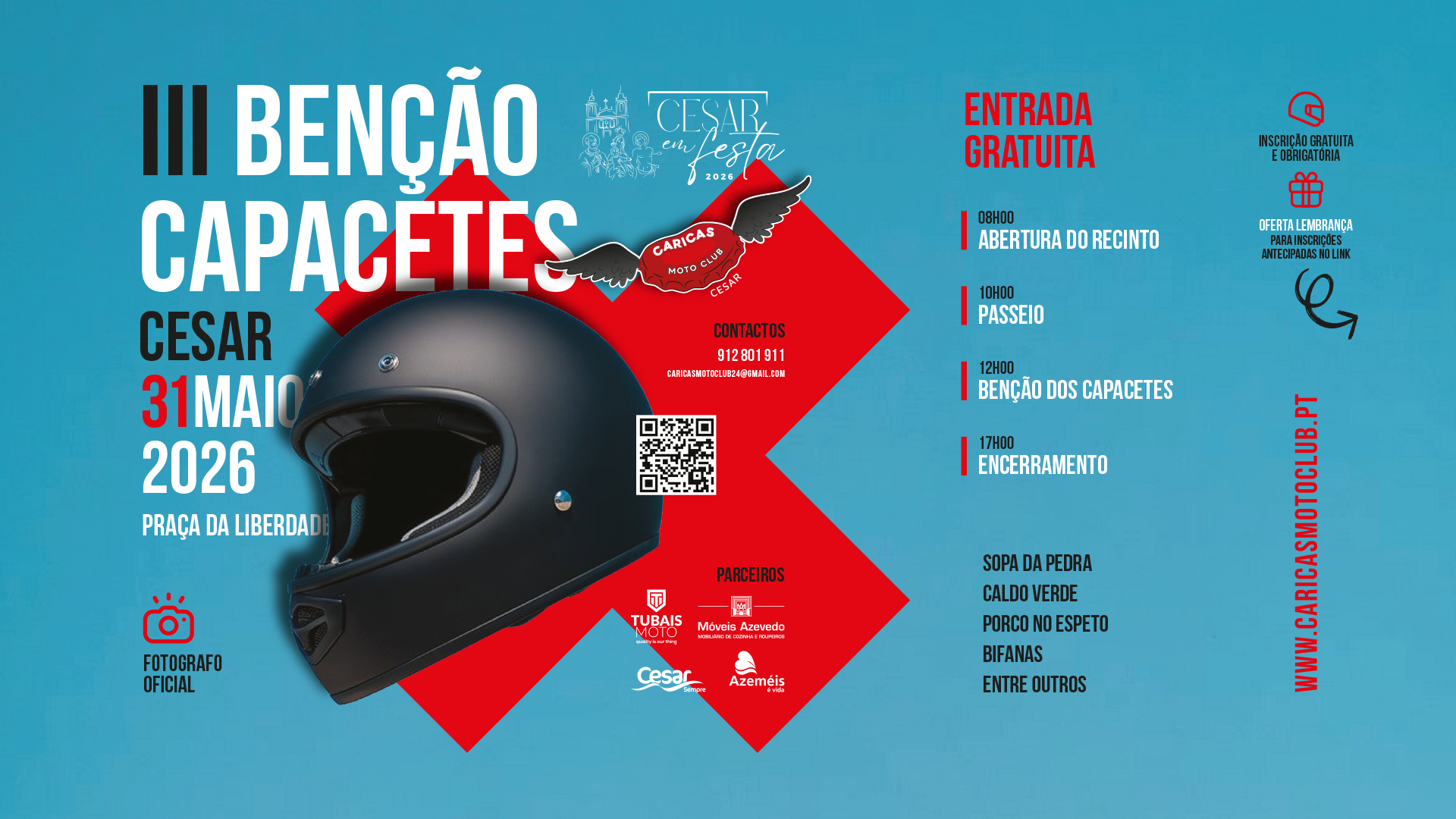 3ª Benção de Capacetes